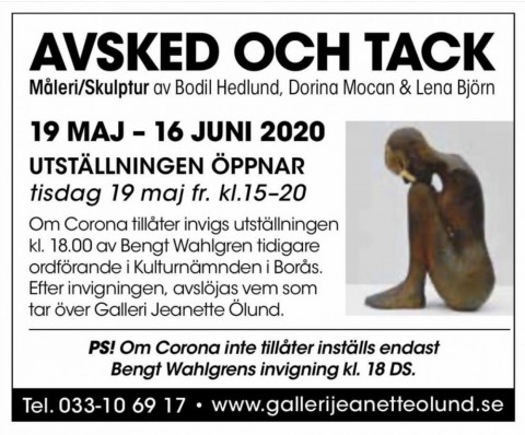 Galleri Jeanette Ölund, Borås, 