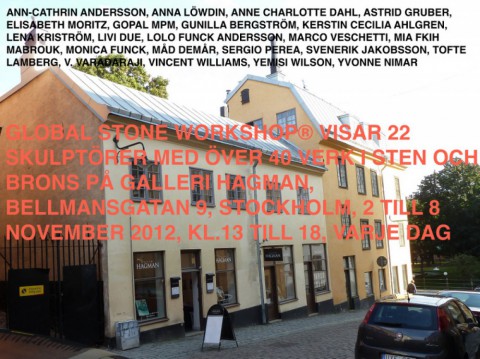 GLOBAL STONE WORKSHOP PÅ GALLERI HAGMAN