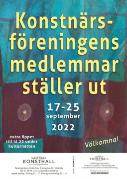 Medlemsutställning på Västerås Konsthall