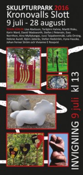 Skulpturpark 2016 Kronovalls vinslott