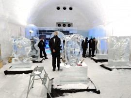 IsSkulptur Symposium ICEHOTEL Jukkasjärvi