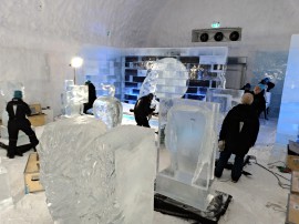IsSkulptur Symposium ICEHOTEL Jukkasjärvi