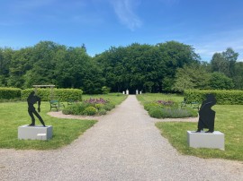 Skulptur på Ekebyhovs slott
