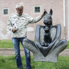 Skulptur på Löfstad Slott - Sommaren 2019